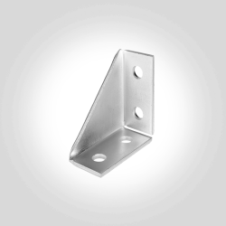 Winkelkonsole Winkel-Verbinder Eck-Verbinder 90° Verzinkt Langloch-System Eco