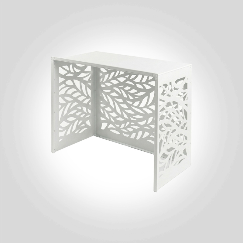 Abdeckdesignbox Abdeckbox Designbox Outdoor Indoor weiss Edelstahlt V2A anthrazit Klimaabdeckung Gebäudeabdeckung