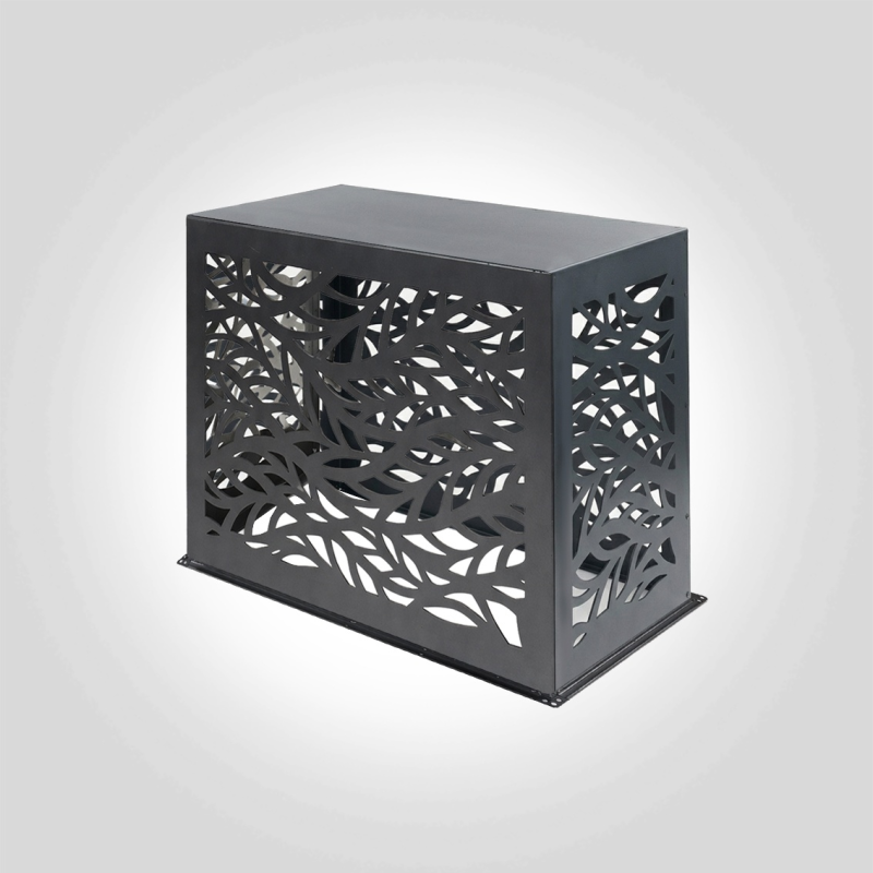 Abdeckdesignbox Abdeckbox Designbox Outdoor Indoor weiss Edelstahlt V2A anthrazit Klimaabdeckung Gebäudeabdeckung