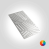 Abdeckgitter Design Designgitter rechteckig auch mit Lackierung Dekogitter Alunimium Stahl