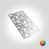 Abdeckgitter Design Designgitter rechteckig auch mit Lackierung Dekogitter Alunimium Stahl