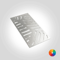 Abdeckgitter Design Designgitter rechteckig auch mit Lackierung Dekogitter Alunimium