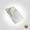 Abdeckgitter Design Designgitter rechteckig auch mit Lackierung Dekogitter Alunimium