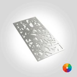 Abdeckgitter Design Designgitter rechteckig auch mit Lackierung Dekogitter Alunimium