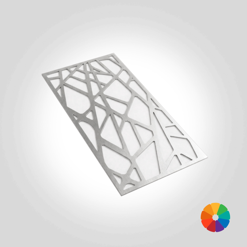Abdeckgitter Design Designgitter rechteckig auch mit Lackierung Dekogitter Alunimium