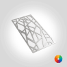 Abdeckgitter Design Designgitter rechteckig auch mit Lackierung Dekogitter Alunimium