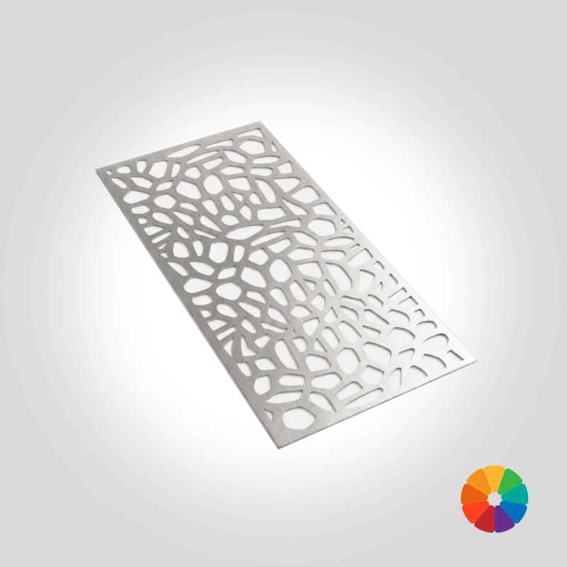 Abdeckgitter Design Designgitter rechteckig auch mit Lackierung Dekogitter Alunimium