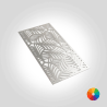 Abdeckgitter Design Designgitter rechteckig auch mit Lackierung Dekogitter Alunimium