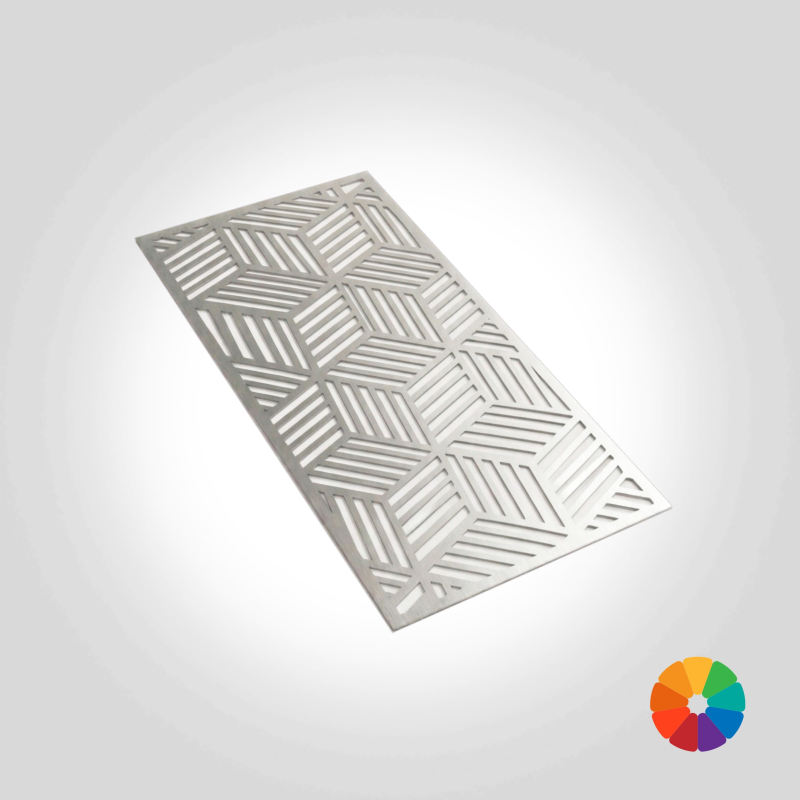 Abdeckgitter Design Designgitter rechteckig auch mit Lackierung Dekogitter Alunimium