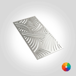 Abdeckgitter Design Designgitter rechteckig auch mit Lackierung Dekogitter Alunimium