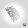 Abdeckgitter Design Designgitter rechteckig auch mit Lackierung Dekogitter Alunimium