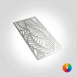 Abdeckgitter Design Designgitter rechteckig auch mit Lackierung Dekogitter Alunimium