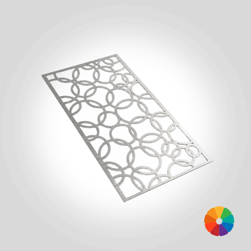 Abdeckgitter Design Designgitter rechteckig auch mit Lackierung Dekogitter Alunimium
