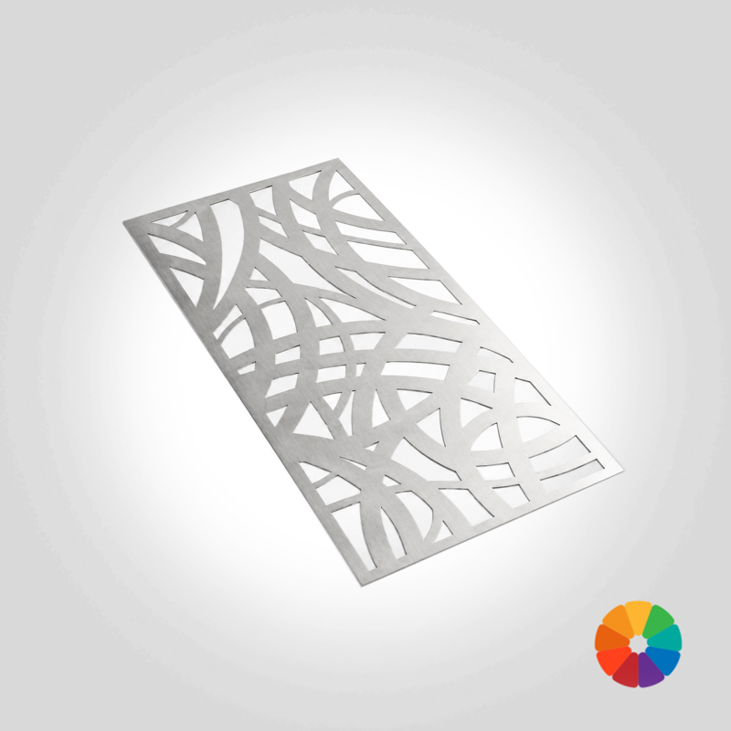 Abdeckgitter Design Designgitter rechteckig auch mit Lackierung Dekogitter Alunimium