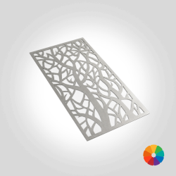 Abdeckgitter Design Designgitter rechteckig auch mit Lackierung Dekogitter Alunimium