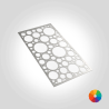 Abdeckgitter Design Designgitter rechteckig auch mit Lackierung Dekogitter Alunimium