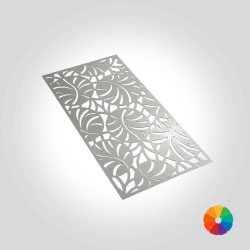 Abdeckgitter Design Designgitter rechteckig auch mit Lackierung Dekogitter Alunimium