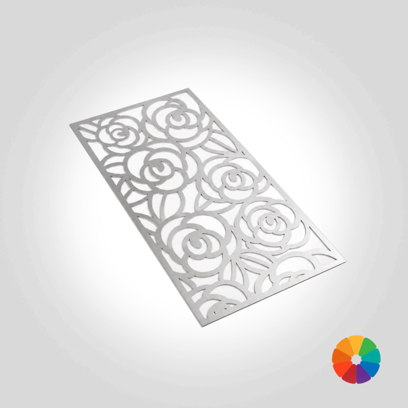Abdeckgitter Design Designgitter rechteckig auch mit Lackierung Dekogitter Alunimium