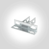 Kreuz-Verbinder für Konpf-System verzinkt 41 mm