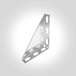 Winkelsole Montagewinkel Verzinkt Knopfsystem 41mm