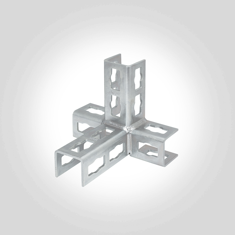 Knoten-Verbinder verzinkt Knopfsystem 41mm