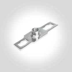 Grundplatte für Konpf-System verzinkt - Gewinde 1/2 " | 21 mm