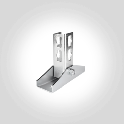 Gelenk-Verbinder 0-180° für Konpf-System verzinkt 41 x 41 mm