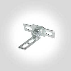 Gelenk-Verbinder 0-90° für Konpf-System verzinkt 41 mm