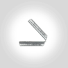 WINKELVERBINDER 45° L2 Knopf-System verzinkt