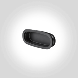 Enddeckel zu: OVAL Einlegeschlauch (aussen: 132 x 52 mm, innen: 122 x 44 mm)