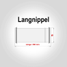 Nippel Rohrverbinder Lüftungsrohrverbinder Lüftungsnippel Langnippel Lüftungslangnippel