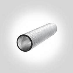 Lüftungsrohr Lüftungsglattrohr Glattrohr isoliert auf Mass Längsnahtrohr alu aluminium