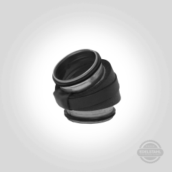 Bogen 30° Schalenbogen 30° Segmentbogen 30° Lüftungsbogen 30° Masszeichnung Edelstahl V2A CNS