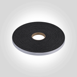 Dichtungsband selbstklebend Anthrazit (Schwarz) aus PVC-Schaumstoff